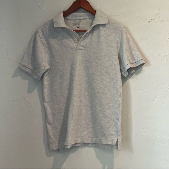 Men's Old Navy Grey Polo Shirt - Picture 2 of 5
